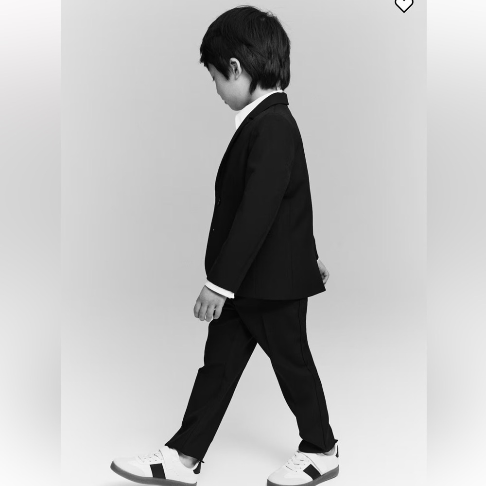 Boys Classic Black Suit